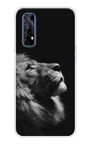 Lion Looking to Sky Realme 7 Back Cover