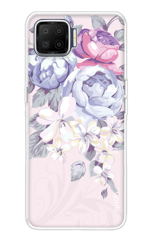 Floral Bunch Oppo F17 Back Cover