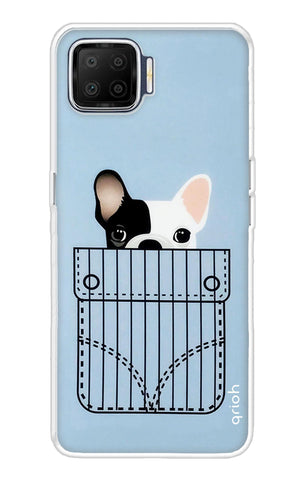 Cute Dog Oppo F17 Back Cover