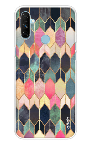 Shimmery Pattern Realme Narzo 20A Back Cover