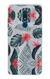 Retro Floral Leaf Nokia C3 Back Cover