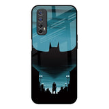 Cyan Bat Realme Narzo 20 Pro Glass Back Cover Online
