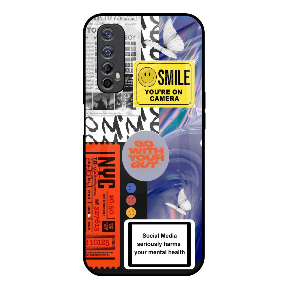 Smile for Camera Realme Narzo 20 Pro Glass Back Cover Online