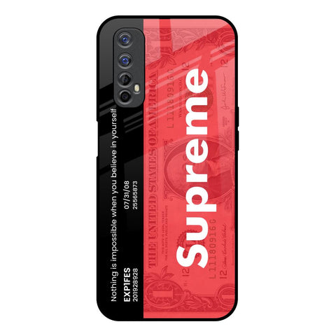 Supreme Ticket Realme Narzo 20 Pro Glass Back Cover Online