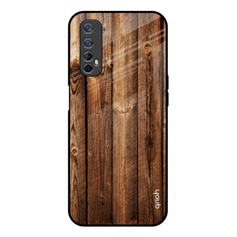 Timber Printed Realme Narzo 20 Pro Glass Back Cover Online