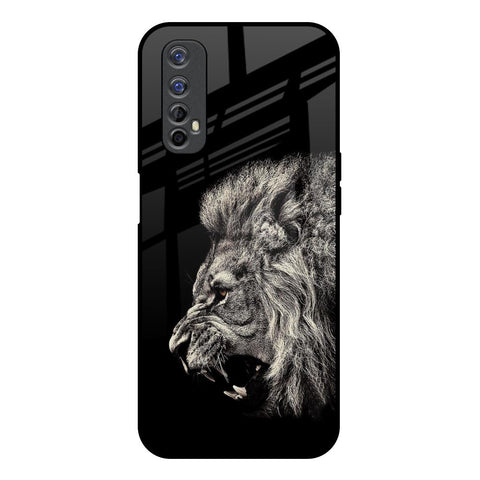 Brave Lion Realme Narzo 20 Pro Glass Back Cover Online