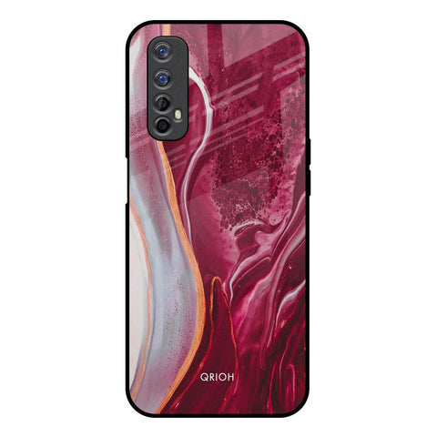 Crimson Ruby Realme Narzo 20 Pro Glass Back Cover Online