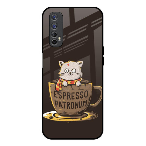 Tea With Kitty Realme Narzo 20 Pro Glass Back Cover Online