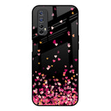 Heart Rain Fall Realme Narzo 20 Pro Glass Back Cover Online