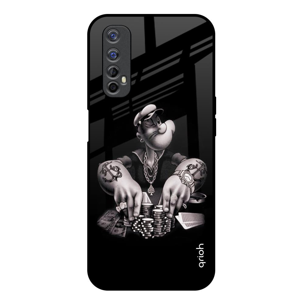Gambling Problem Realme Narzo 20 Pro Glass Back Cover Online