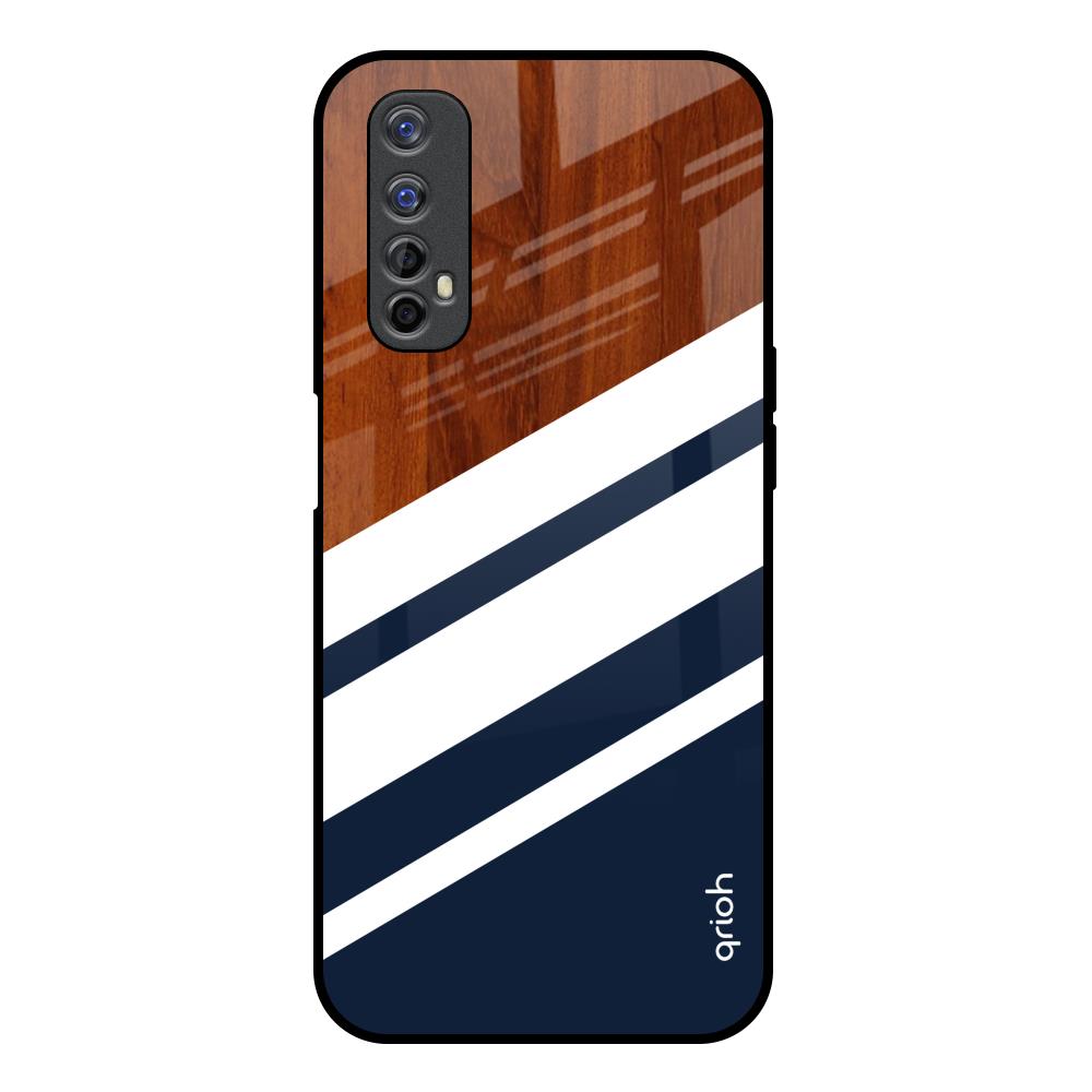 Bold Stripes Realme Narzo 20 Pro Glass Back Cover Online