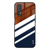 Bold Stripes Realme Narzo 20 Pro Glass Back Cover Online