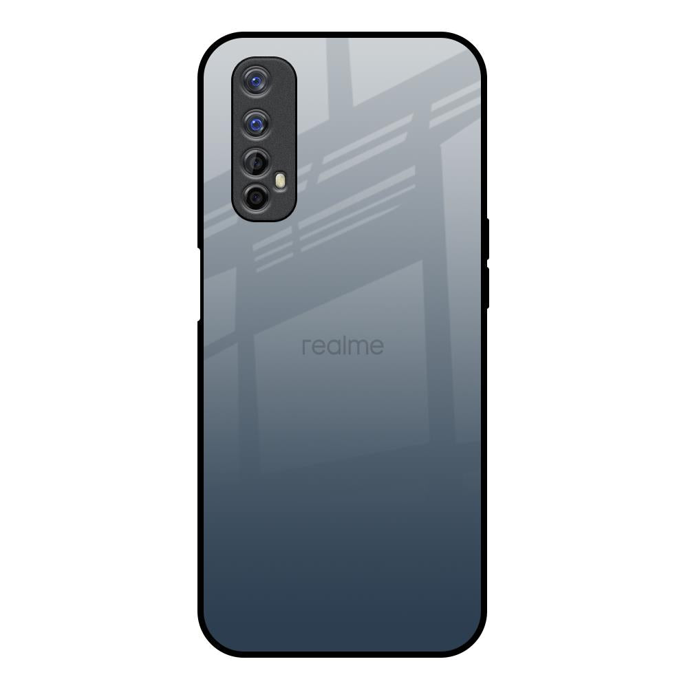 Smokey Grey Color Realme Narzo 20 Pro Glass Back Cover Online