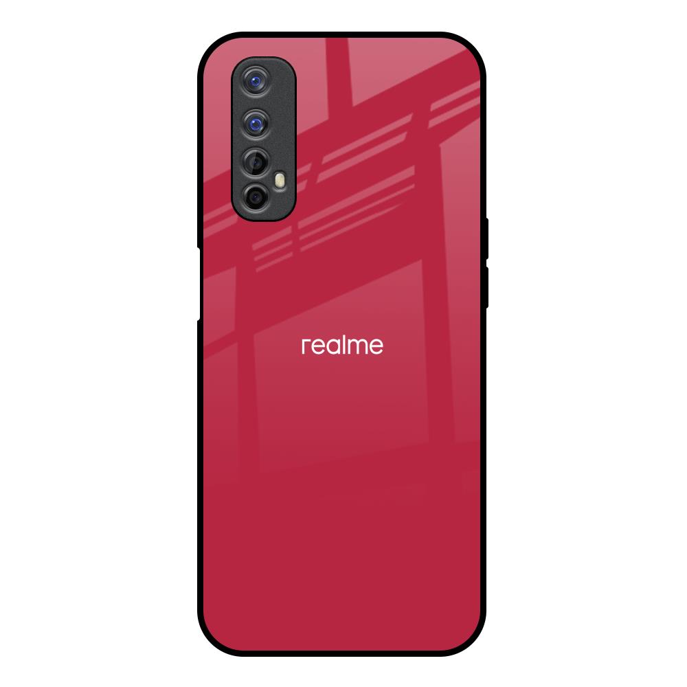 Solo Maroon Realme Narzo 20 Pro Glass Back Cover Online