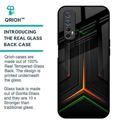 Modern Ultra Chevron Glass Case for Realme Narzo 20 Pro