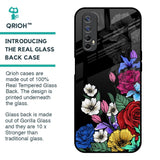 Rose Flower Bunch Art Glass Case for Realme Narzo 20 Pro