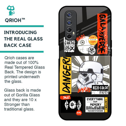 Galaxy Edge Glass Case for Realme Narzo 20 Pro