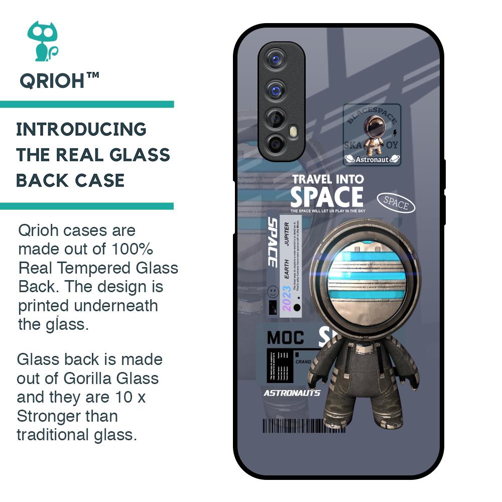 Space Travel Glass Case for Realme Narzo 20 Pro