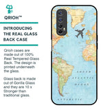 Travel Map Glass Case for Realme Narzo 20 Pro