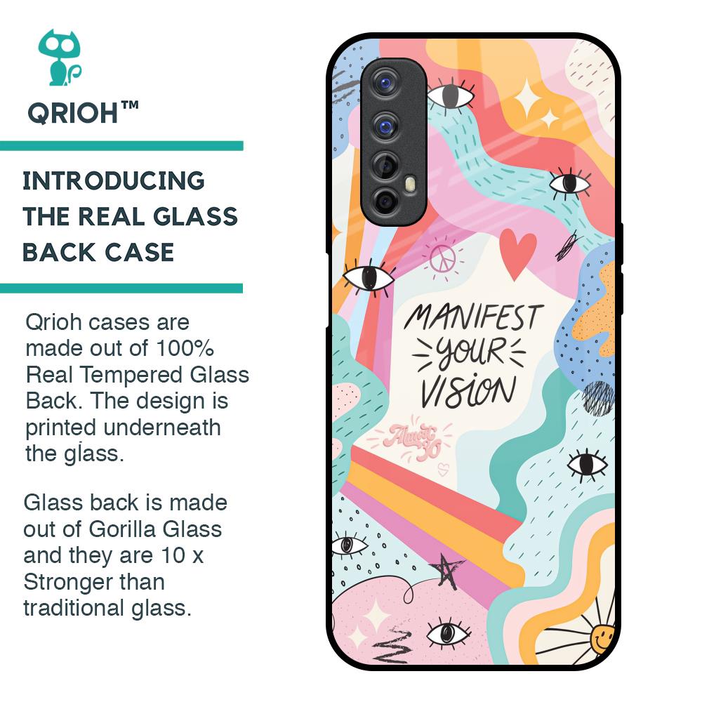 Vision Manifest Glass Case for Realme Narzo 20 Pro