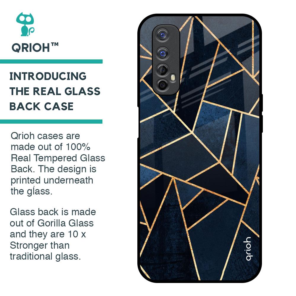 Abstract Tiles Glass Case for Realme Narzo 20 Pro
