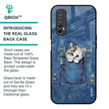 Kitty In Pocket Glass Case For Realme Narzo 20 Pro