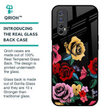 Floral Decorative Glass Case For Realme Narzo 20 Pro