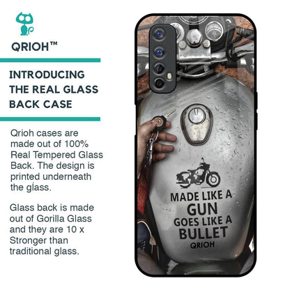 Royal Bike Glass Case for Realme Narzo 20 Pro