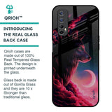Moon Wolf Glass Case for Realme Narzo 20 Pro