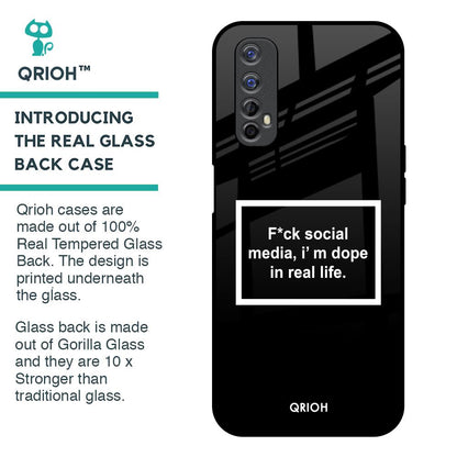 Dope In Life Glass Case for Realme Narzo 20 Pro