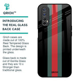 Vertical Stripes Glass Case for Realme Narzo 20 Pro