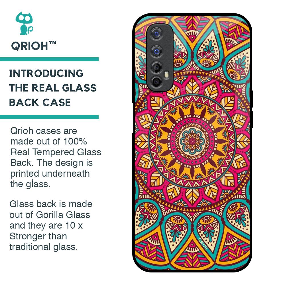 Elegant Mandala Glass Case for Realme Narzo 20 Pro