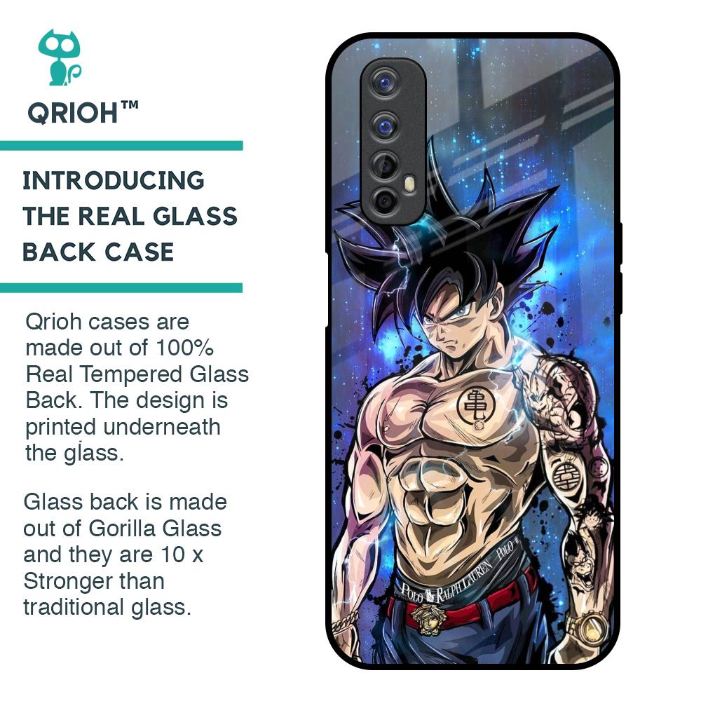 Branded Anime Glass Case for Realme Narzo 20 Pro
