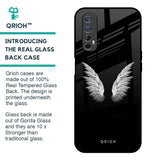White Angel Wings Glass Case for Realme Narzo 20 Pro