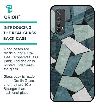 Abstact Tiles Glass Case for Realme Narzo 20 Pro