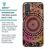 Floral Mandala Glass Case for Realme Narzo 20 Pro