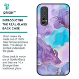 Alcohol ink Marble Glass Case for Realme Narzo 20 Pro