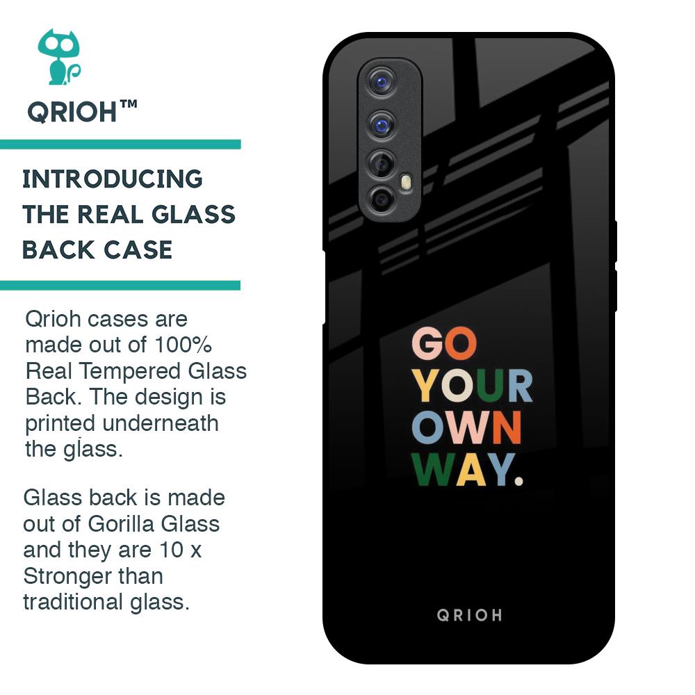 Go Your Own Way Glass Case for Realme Narzo 20 Pro