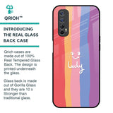 Lucky Abstract Glass Case for Realme Narzo 20 Pro