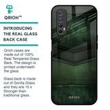 Green Leather Glass Case for Realme Narzo 20 Pro