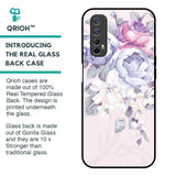 Elegant Floral Glass Case for Realme Narzo 20 Pro