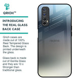 Tricolor Ombre Glass Case for Realme Narzo 20 Pro