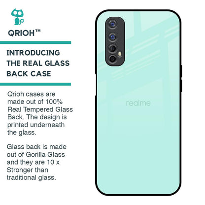Teal Glass Case for Realme Narzo 20 Pro