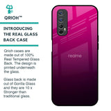 Purple Ombre Pattern Glass Case for Realme Narzo 20 Pro