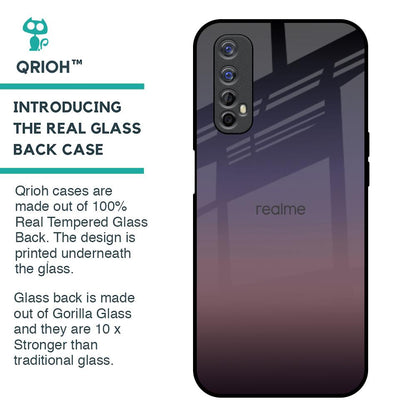 Grey Ombre Glass Case for Realme Narzo 20 Pro