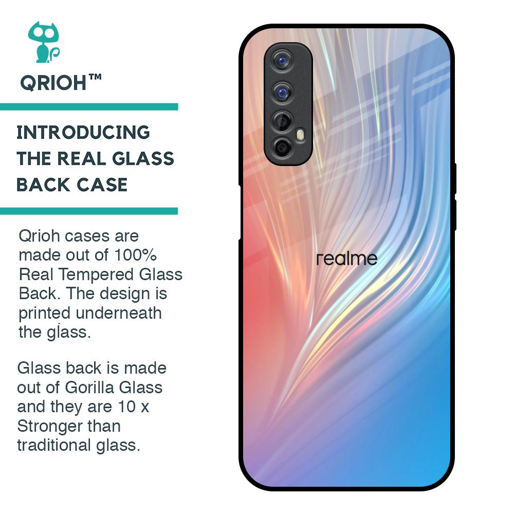 Mystic Aurora Glass Case for Realme Narzo 20 Pro