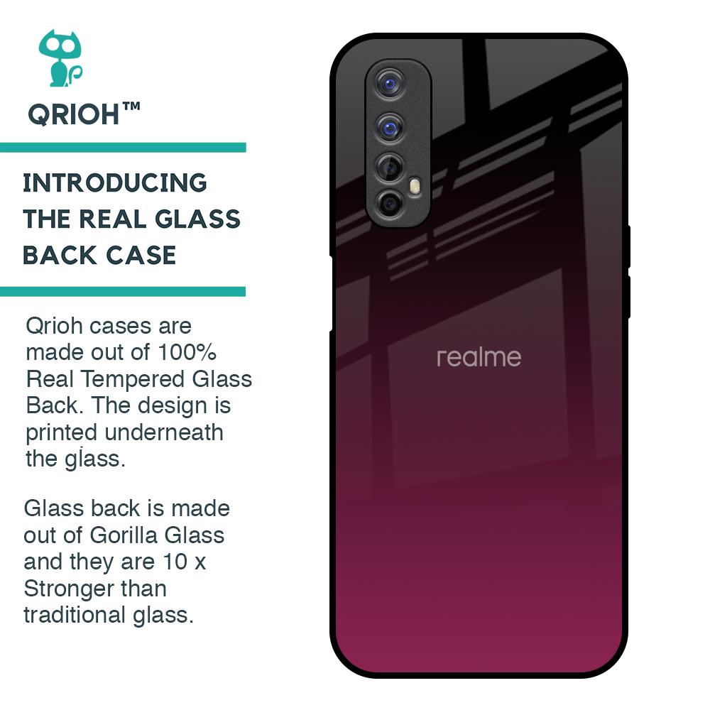 Wisconsin Wine Glass Case For Realme Narzo 20 Pro