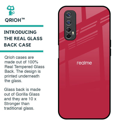 Solo Maroon Glass case for Realme Narzo 20 Pro