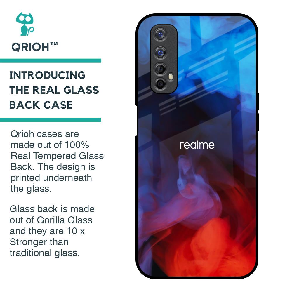 Dim Smoke Glass Case for Realme Narzo 20 Pro