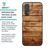Wooden Planks Glass Case for Realme Narzo 20 Pro